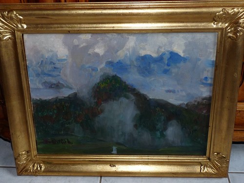 Tableau peinture huile sur - tableau,