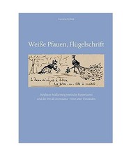 Weiße pfauen flügelschrift - pfauen,,