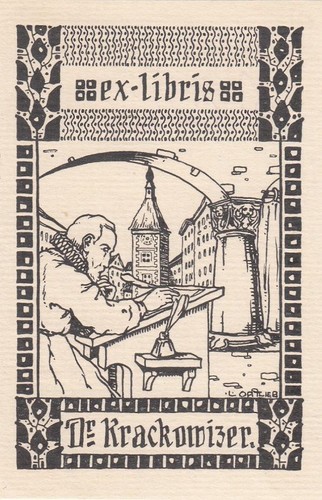 Exlibris livre plaque - plaque, klischee
