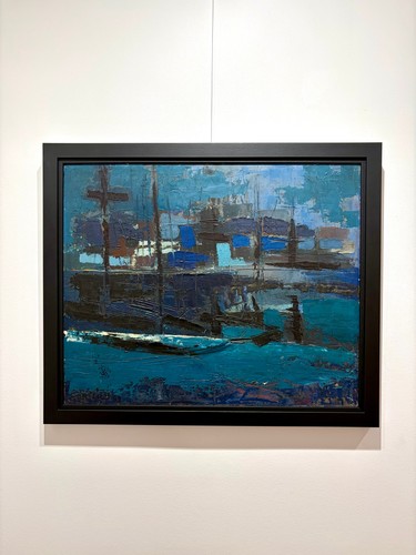 Evelyn ortlieb 1959 huile - evelyn,