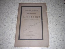 1879 discours pour - pour, mort