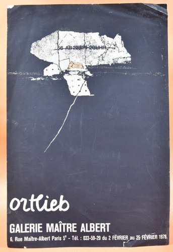 Affiche art février 1978 - d'art,